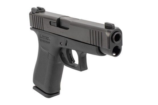 Glock 48 Blue Label 9mm pistol in black